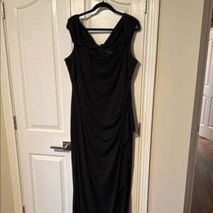 Alex Evenings Black Evening Gown Dress